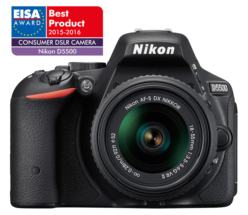 Nikon D5500 získal cenu EISA