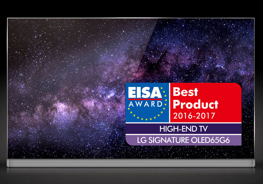 Ocenenie EISA pre LG OLED televízory