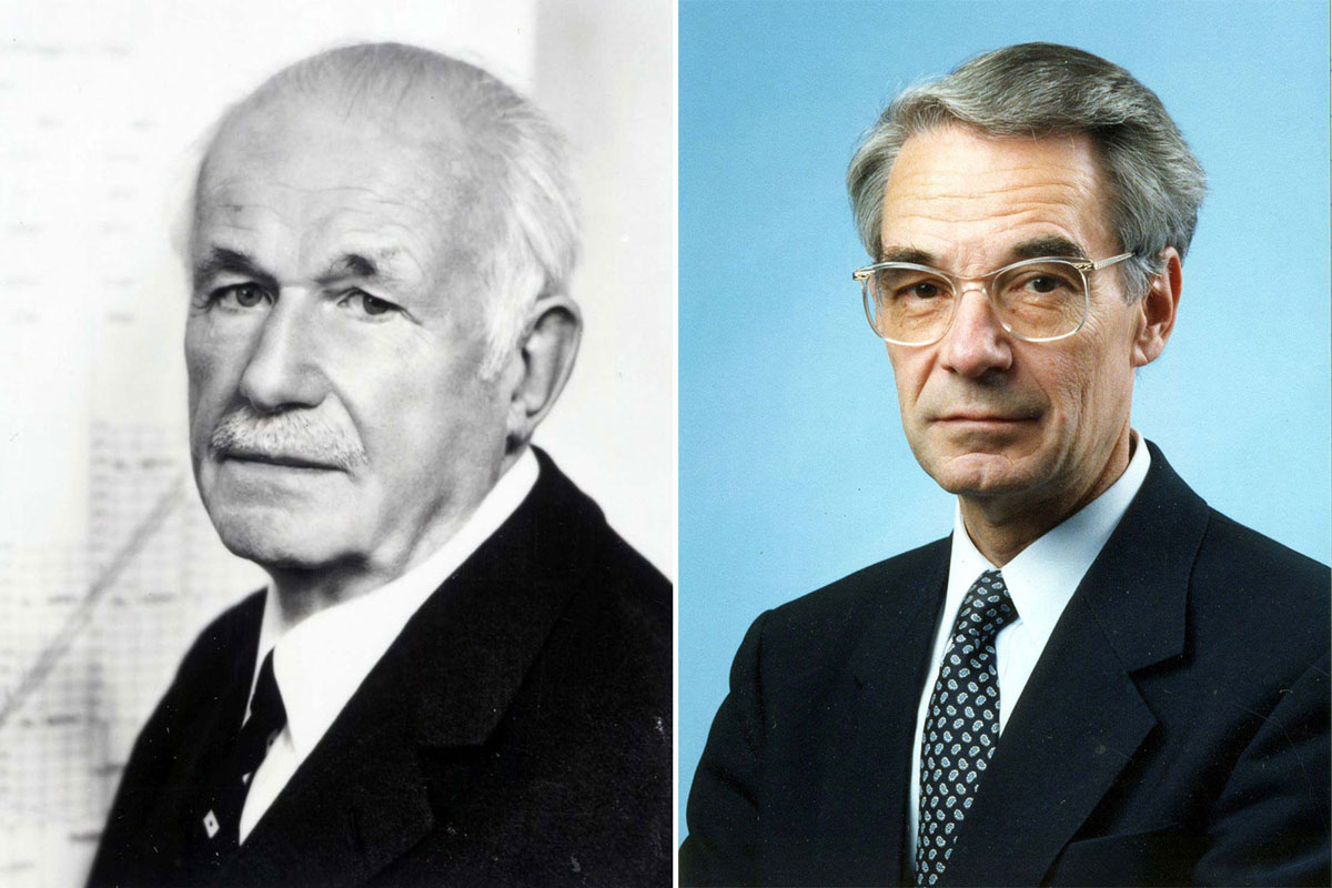 Dr. Hans Bolza † (CEO v letech 1931 až 1971) a Dr. Hans-Bernhard Bolza-Schünemann † (CEO v letech 1971 až 1995)